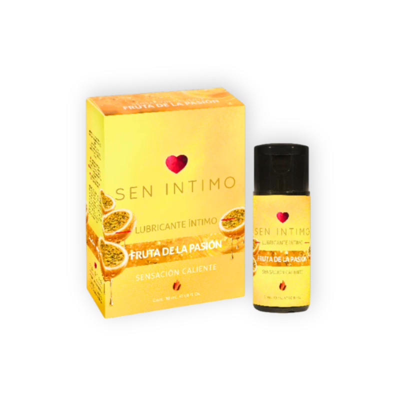 Lubricante Íntimo Caliente con Sabor a Maracuyá - 30 ml