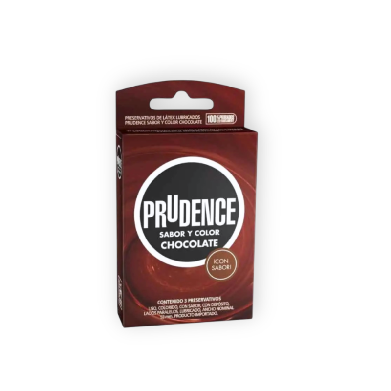 Condones Prudence Sabor Chocolate x3