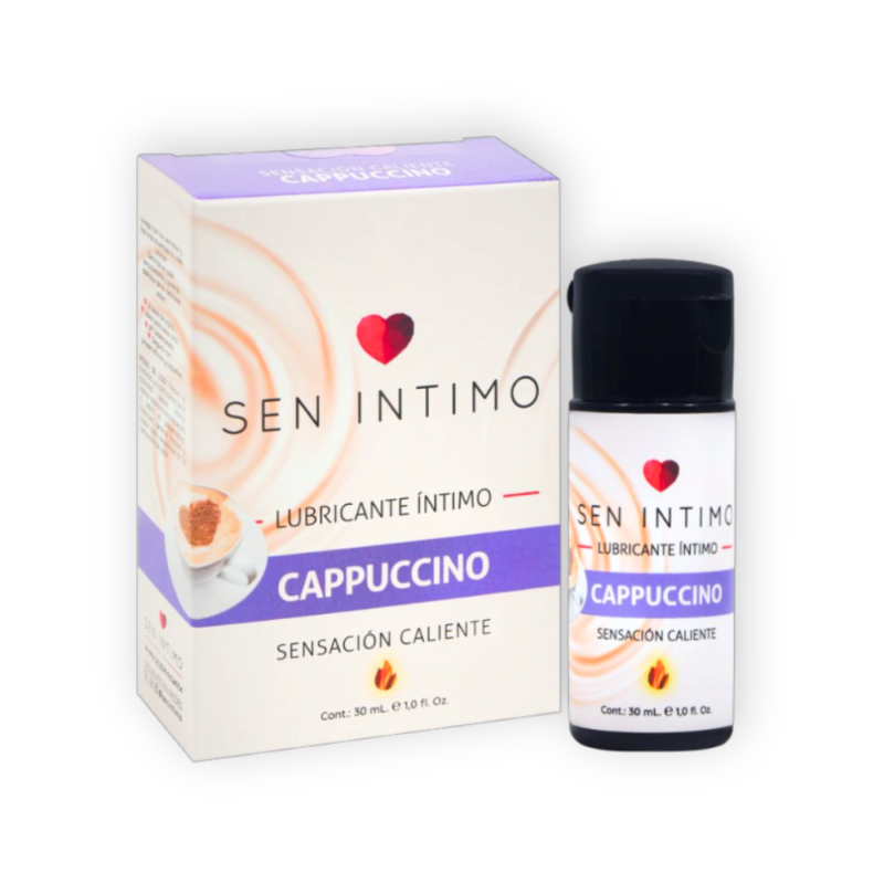 Lubricante Íntimo Caliente Sabor Cappuccino