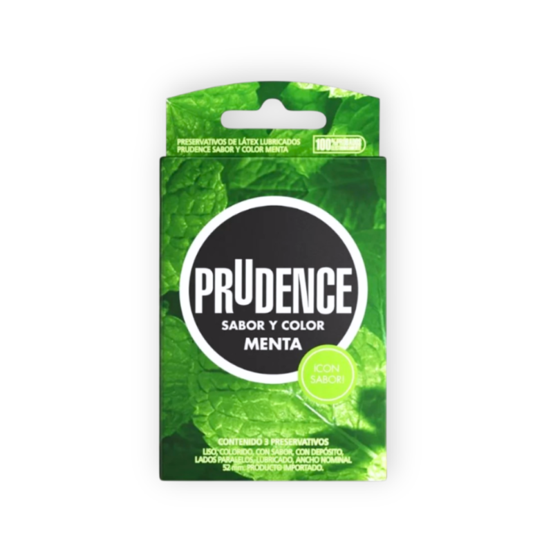Prudence Sabor y Color Menta x 3