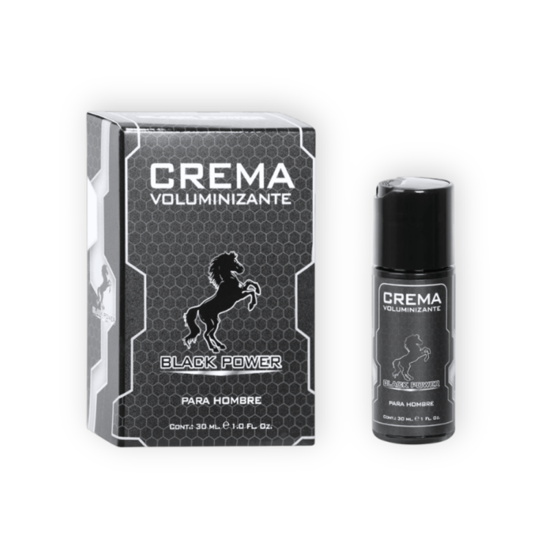 Crema Voluminizante Masculina Black Power