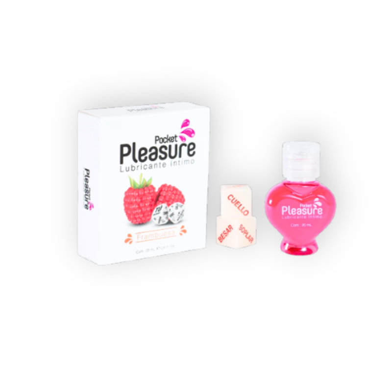 Lubricante Íntimo (20 ml) + Dados Eróticos - Pocket Pleasure