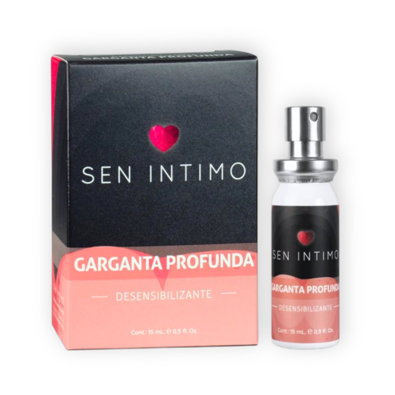 Spray Garganta Profunda Desensibilizante 15ml – Sen Íntimo