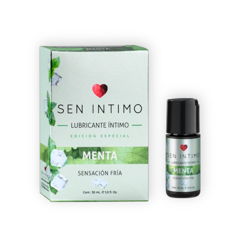 Lubricante Íntimo de Menta 30ml – Sen Íntimo