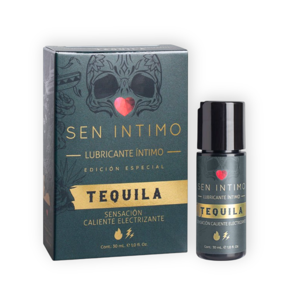 Lubricante Íntimo Electrizante Tequila 30ml – Sen Íntimo