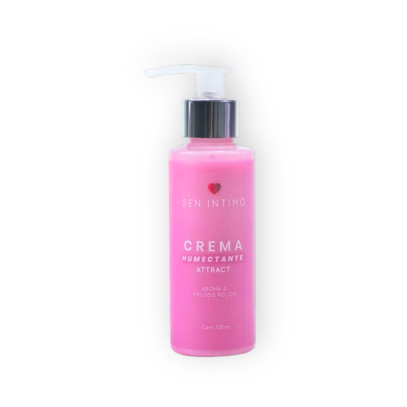 Crema Humectante Corporal Attract Frutos Rojos 125 ml – Sen Íntimo