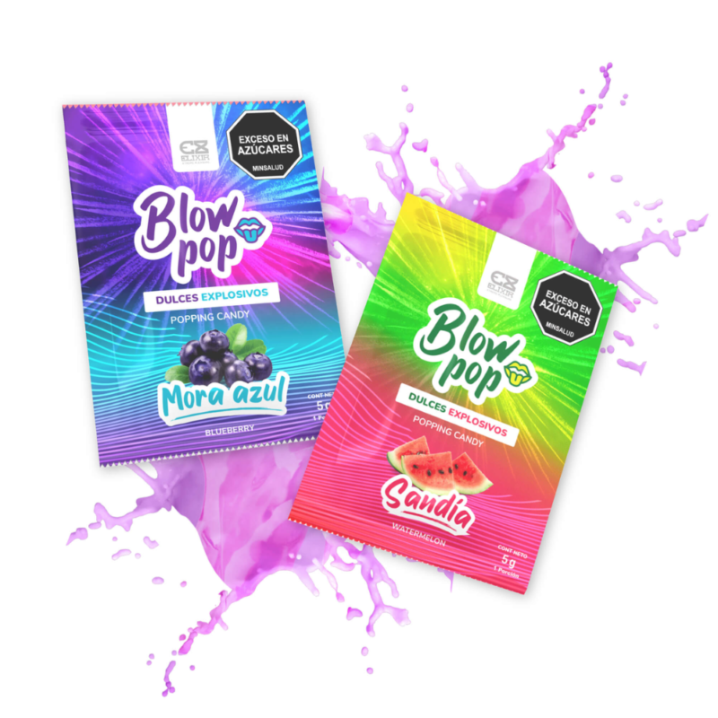 Blow Pop Elixir – Dulces Explosivos para Sexo Oral