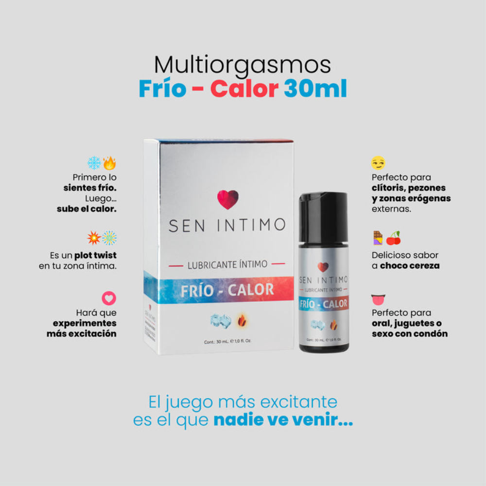 Multiorgasmos Frío-Calor 30ml – Sen Íntimo - Imagen 4