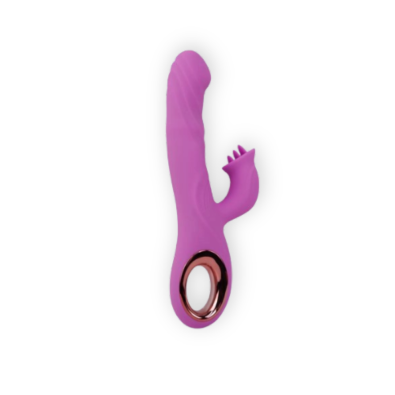 Vibrador Doble Estimulación Grenda Majestic – Punto G y Clítoris (Doble Motor)