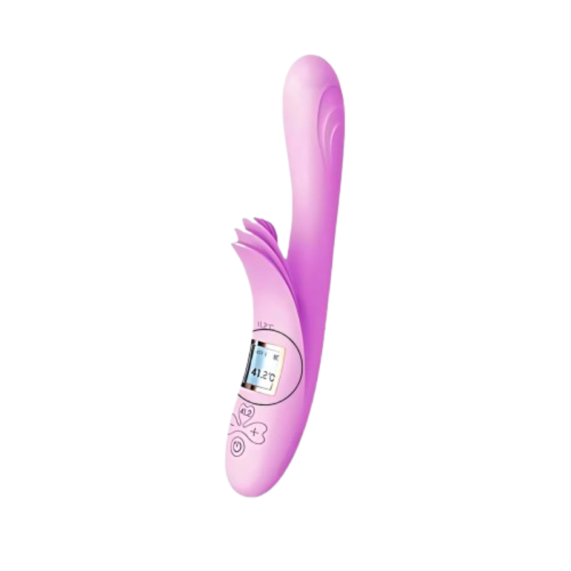 Vibrador Doble Nelea CamToyz – Función Térmica y Pantalla LCD