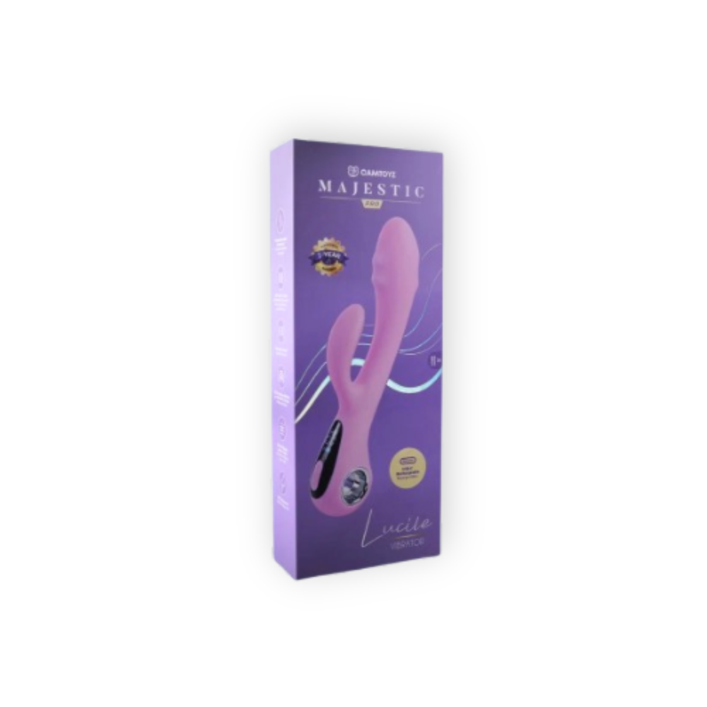 Vibrador Lucile Majestic Pro – Doble Estimulación Punto G y Clítoris (Pantalla Interactiva) - Imagen 6